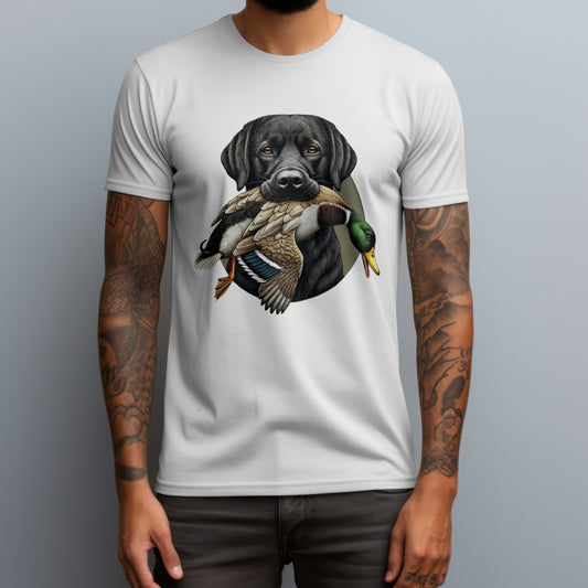 Black Lab.....Duck!