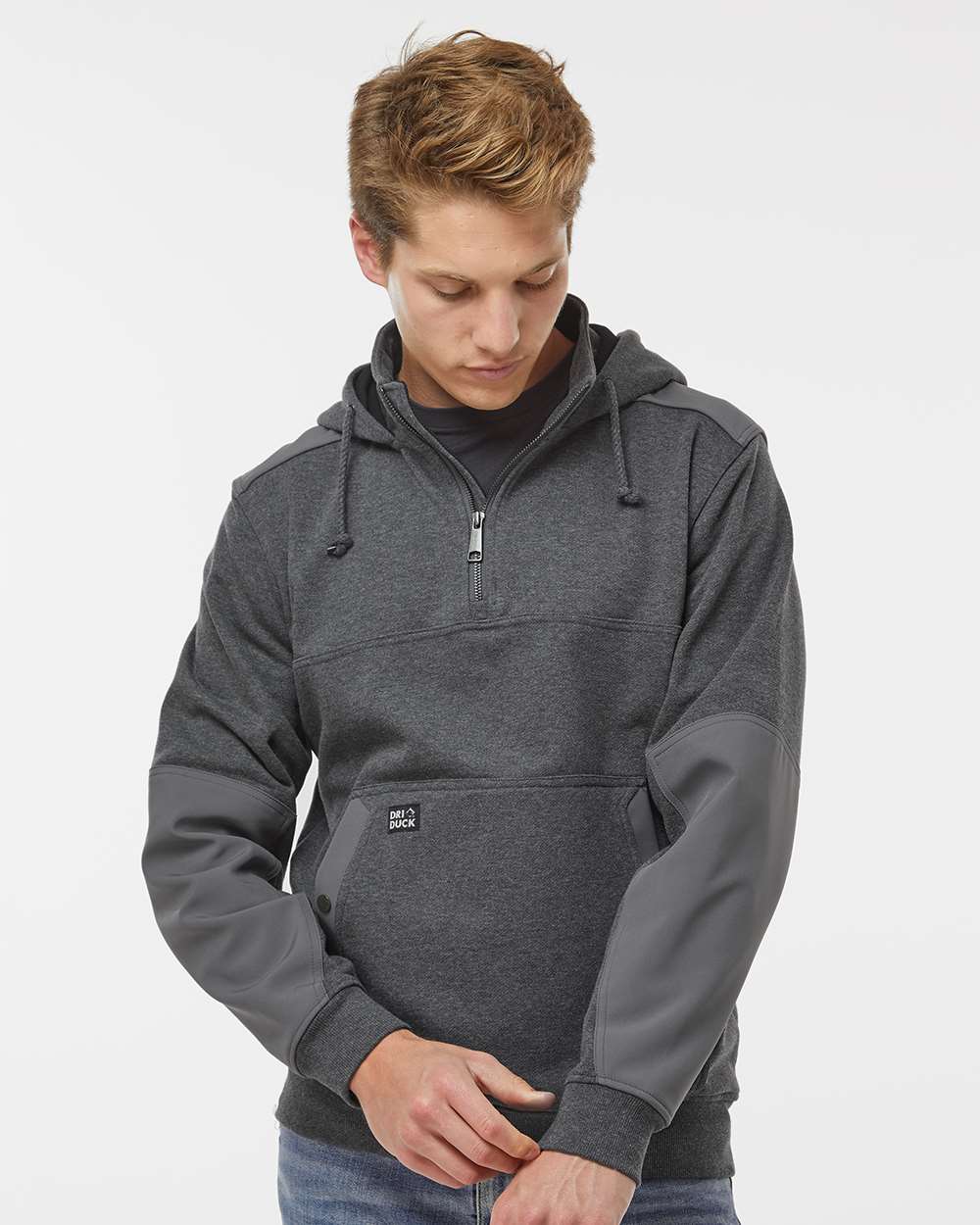 DRI DUCK - Mission Quarter-Zip Hooded Pullover - 7349