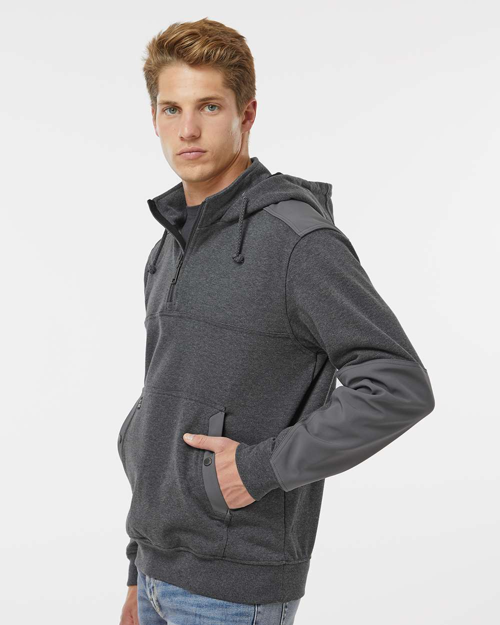 DRI DUCK - Mission Quarter-Zip Hooded Pullover - 7349