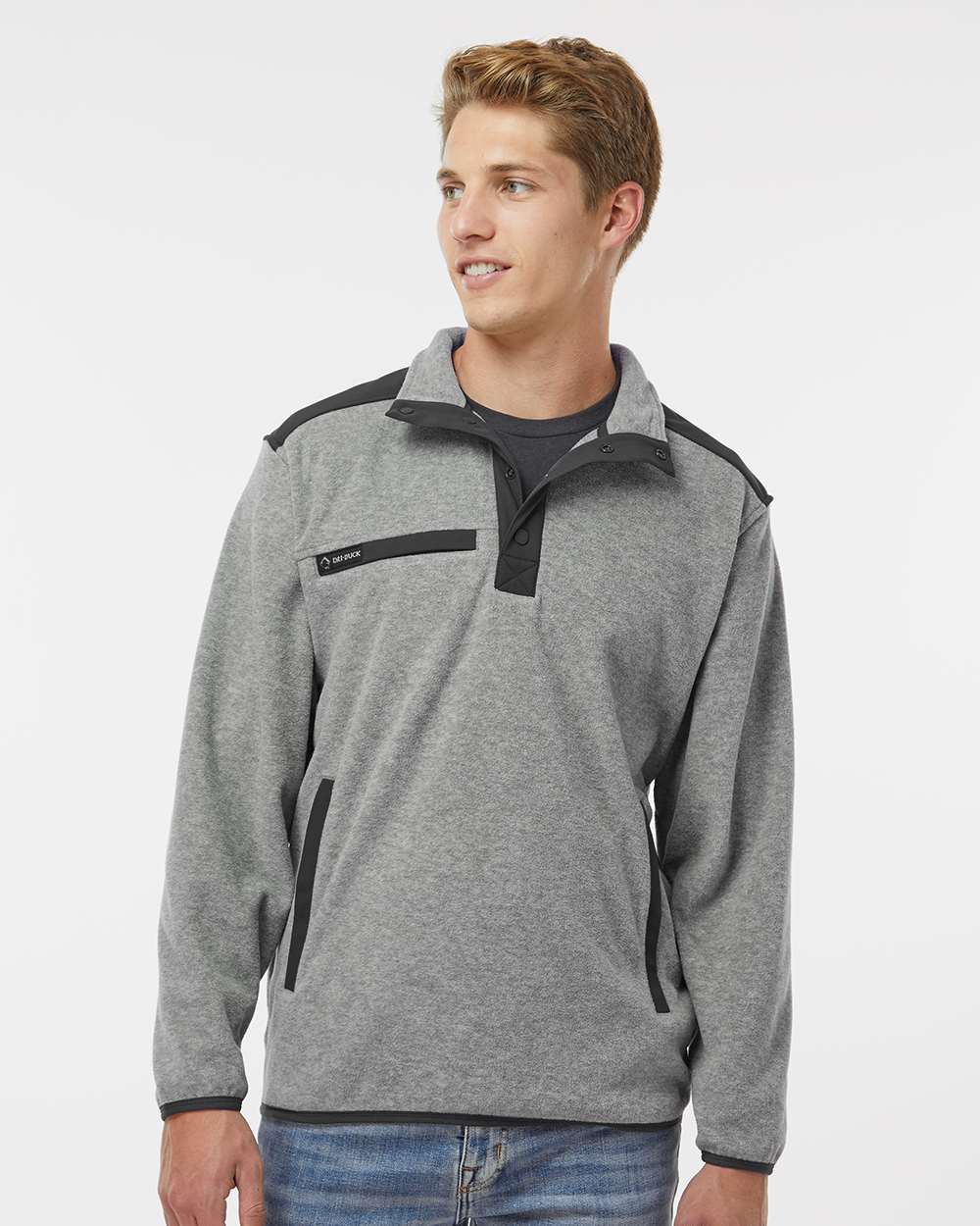 DRI DUCK - Ranger Melange Fleece Pullover - 7353