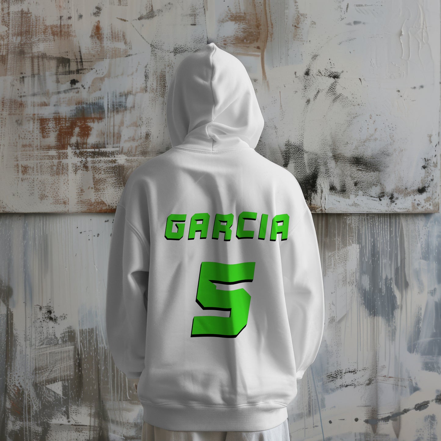 Hurricanes Soccer Team Sweatshirt - Black/White/Green